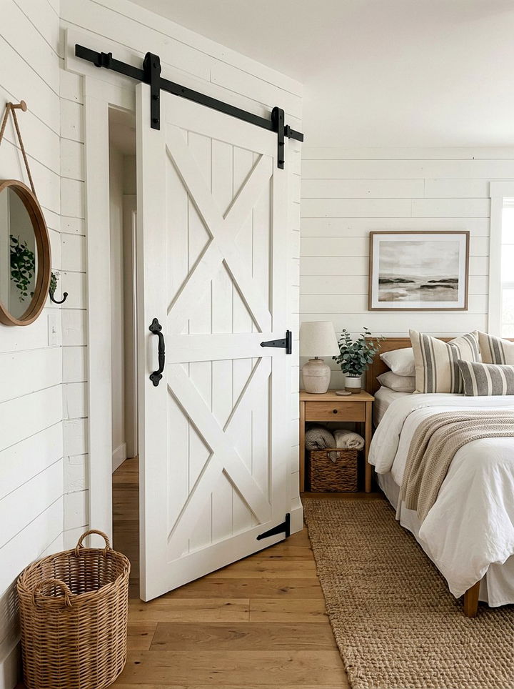 Farmhouse Bedroom Door - 30 bedroom door ideas