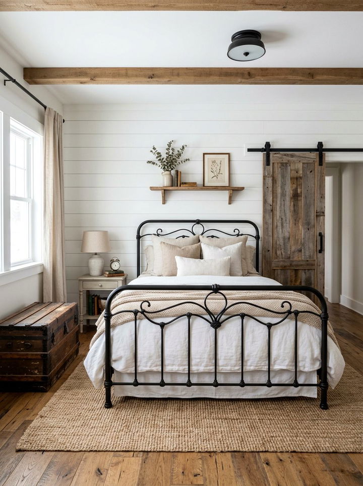 Farmhouse Bedroom Style - 30 before and after bedroom ideas