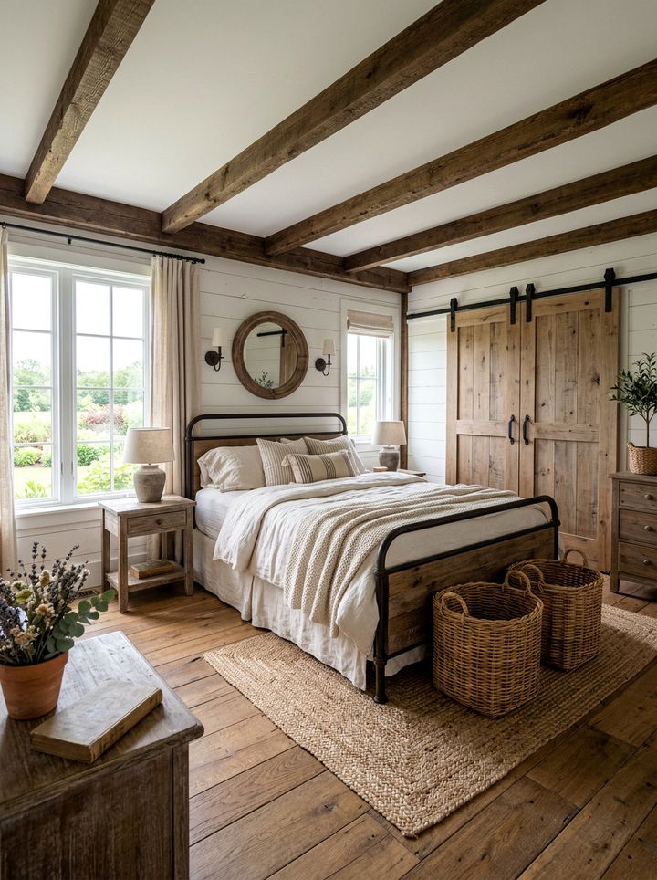 Farmhouse French country bedroom - 30 French country bedroom ideas