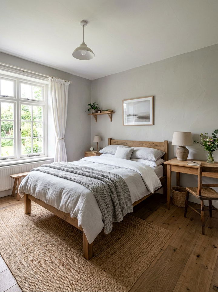 Farmhouse Grey Guest Bedroom - 30 farmhouse grey bedroom ideas