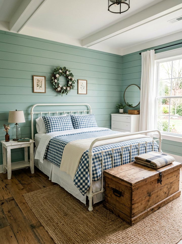 Farmhouse Seafoam Green Bedroom - 30 seafoam green bedroom ideas