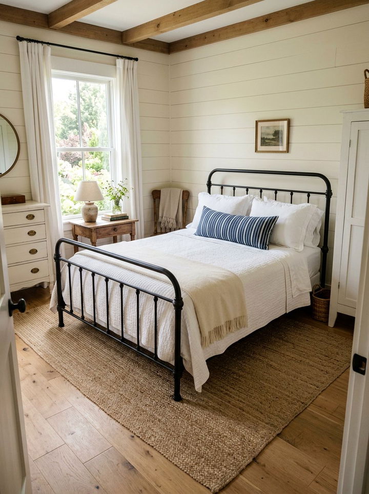 Farmhouse Stripe Lumbar Pillow - 30 bedroom lumbar pillows