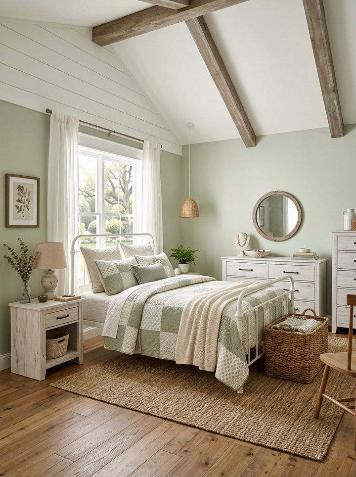 Farmhouse Style Bedroom - 30 bedroom styling ideas