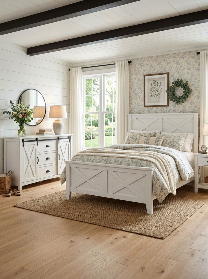 Farmhouse White Bedroom Furniture - 30 affordable bedroom sets