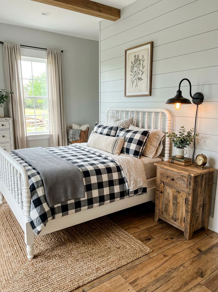 Farmhouse gooseneck bedroom sconce - 30 bedroom sconces