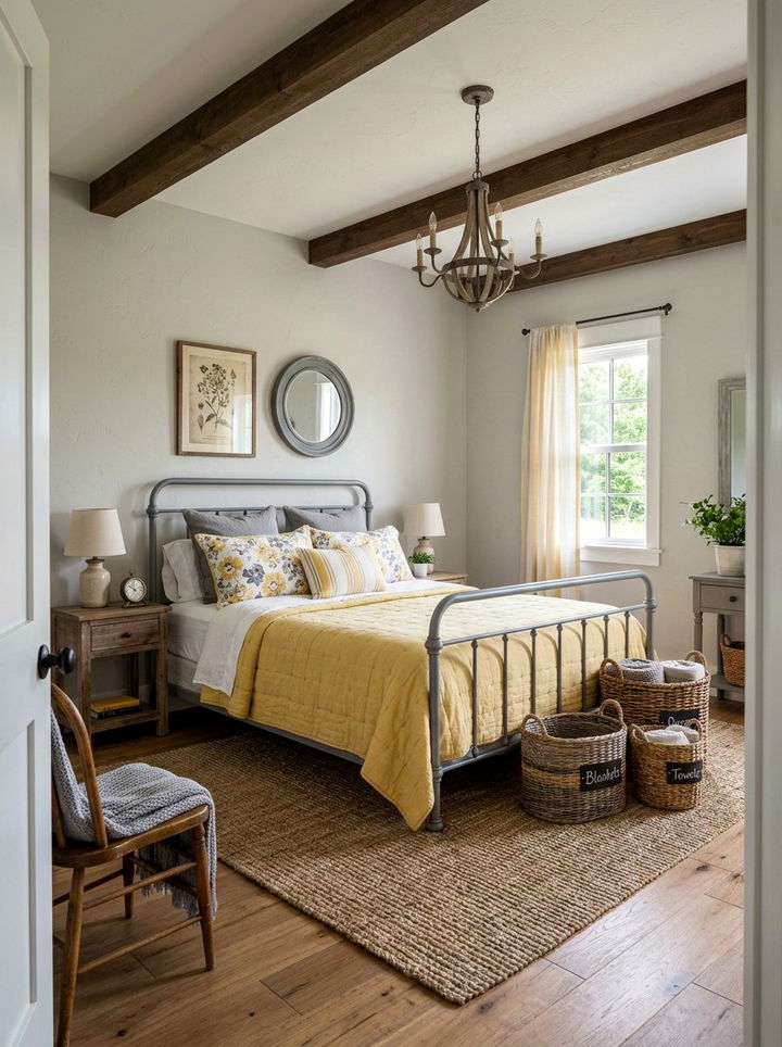30 Gray Yellow Bedroom Ideas for a Contemporary Sanctuary