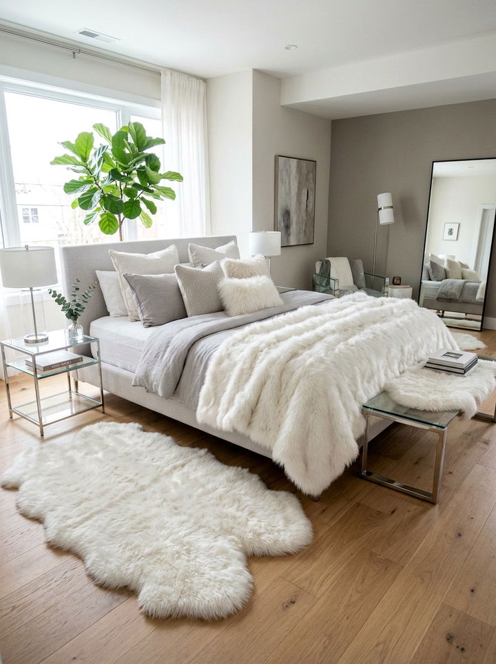 Faux Fur Bedroom Accessories - 30 Hollywood bedroom ideas