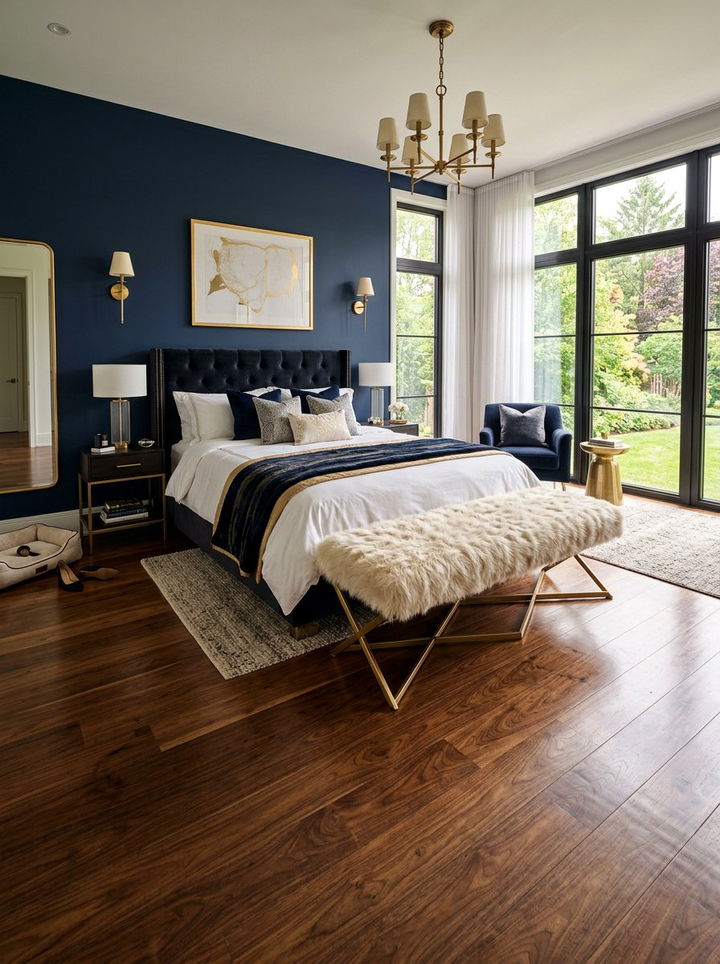 Faux Fur Bench For Bedroom - 30 faux fur bedroom ideas