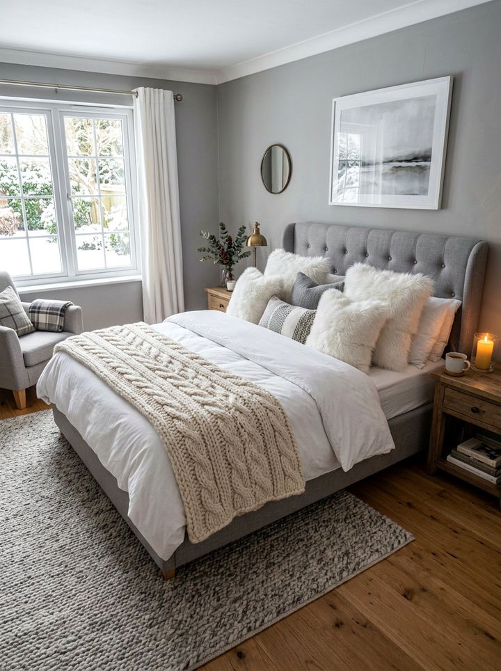 Faux Fur Soft Pillows - 30 bedroom decorative pillows