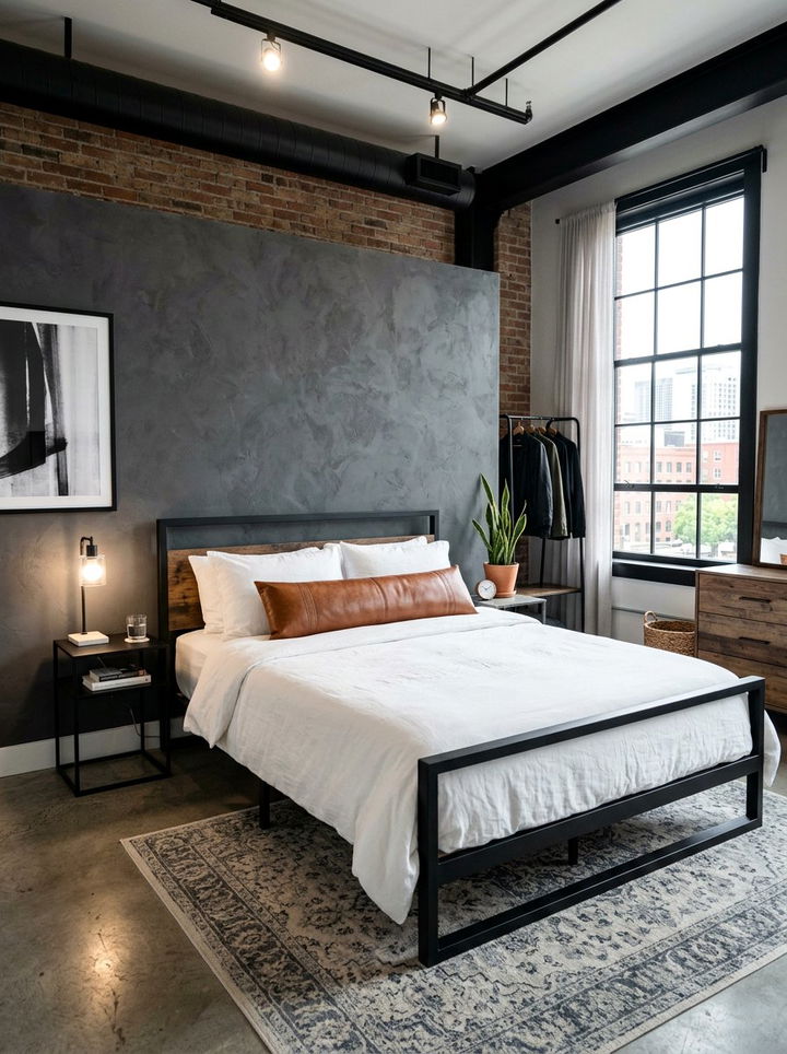 Faux Leather Lumbar Pillow - 30 bedroom lumbar pillows