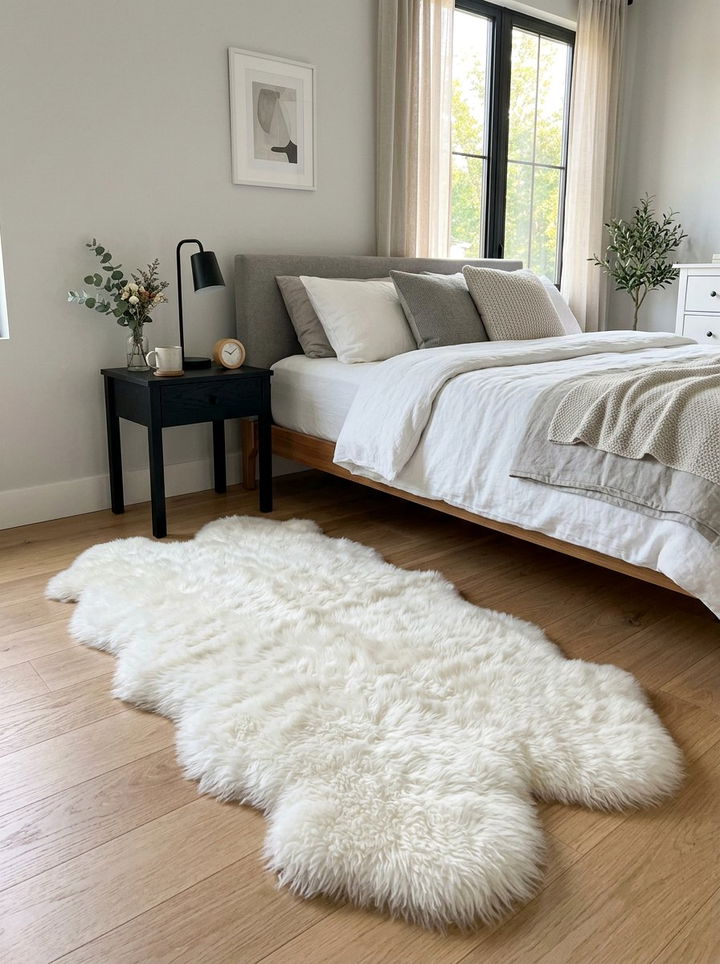 Faux Sheepskin Runner For Bedroom - 30 bedroom runner rugs