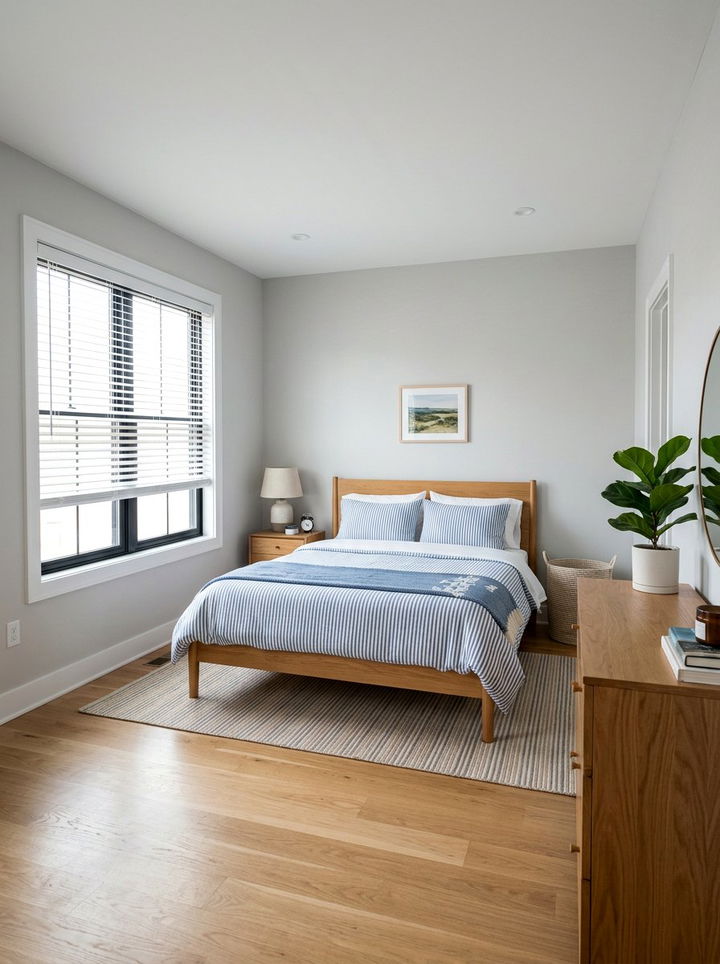 Faux Wood Blind - 30 bedroom blinds