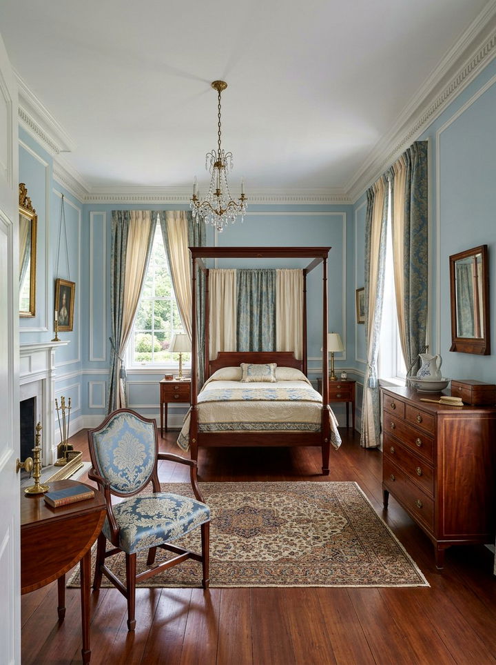 Federal bedroom - 30 historic home bedroom ideas