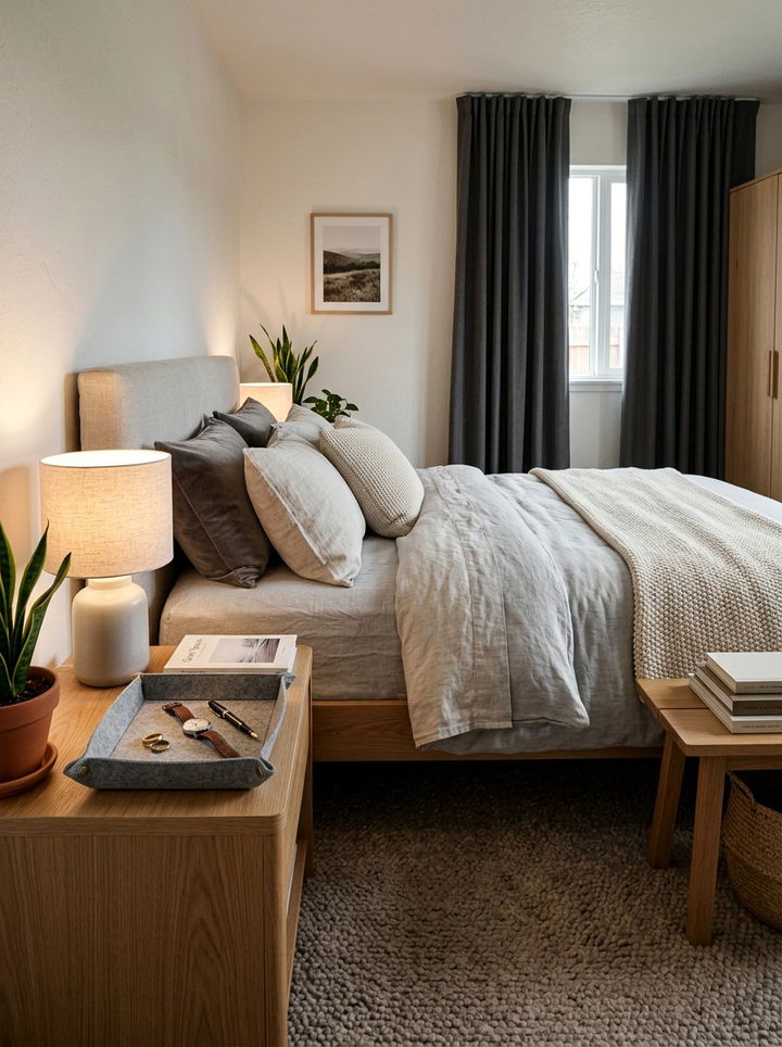 Felt Catch All Tray - 30 bedroom catch all trays