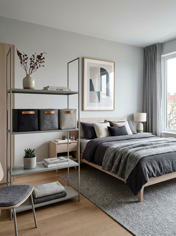 Felt Storage Bins For Soft Textures - 30 bedroom storage bins