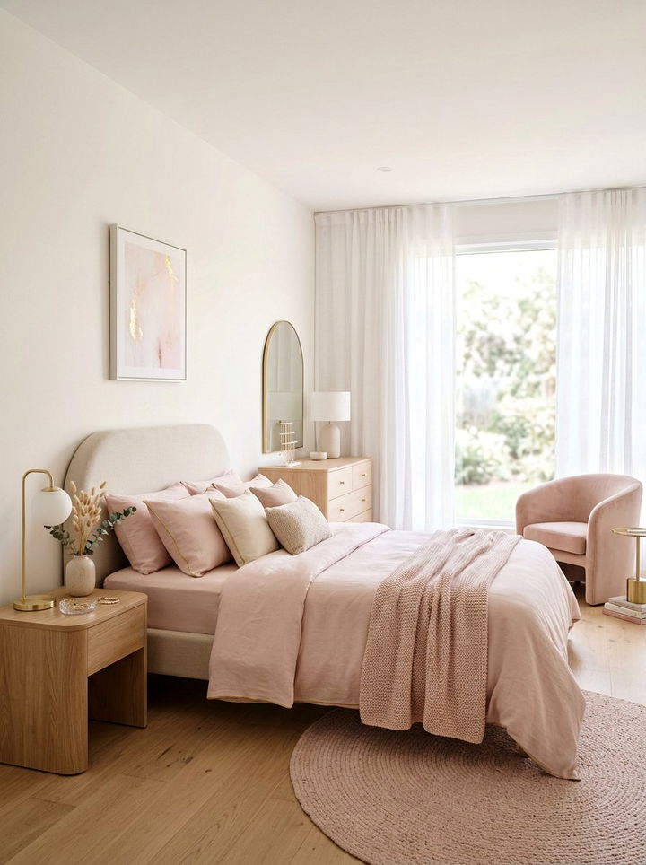 Feminine Minimalist Bedroom - 30 minimalist bedroom ideas