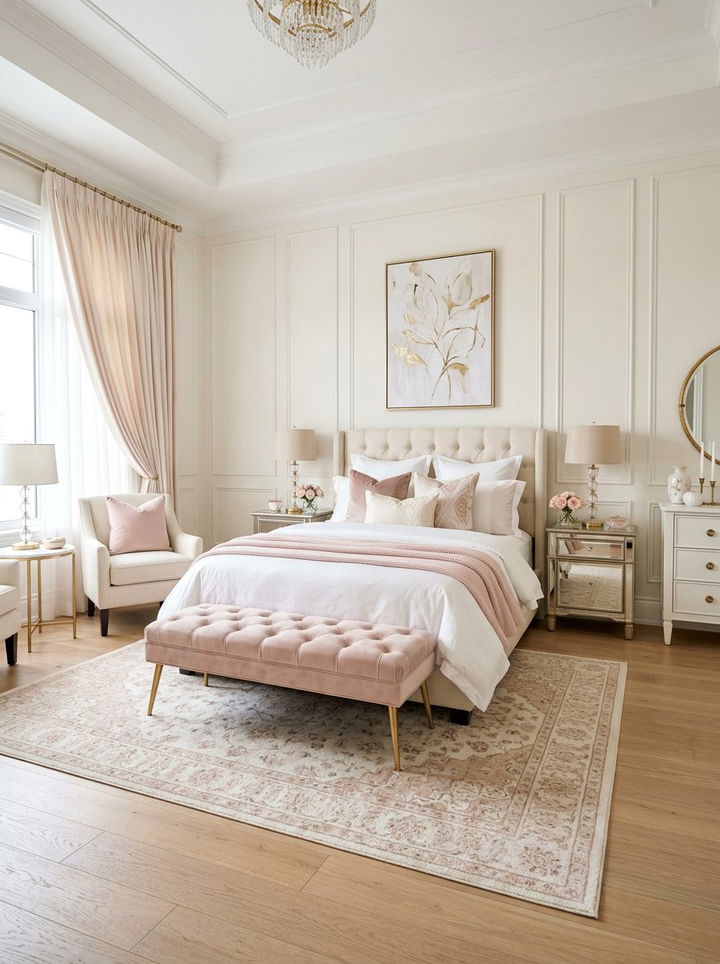 Feminine Neutral Bedroom - 30 soft neutral bedroom ideas