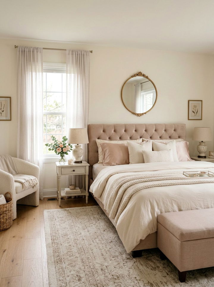 Feminine Neutral Bedroom - 30 neutral tone bedroom ideas