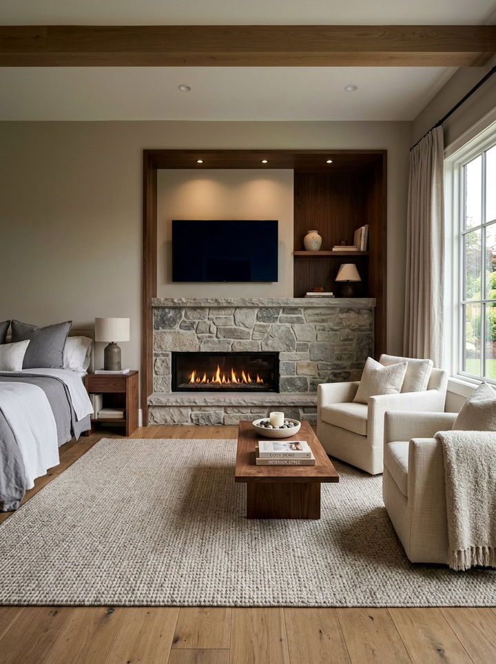 Fireplace Alcove Bedroom - 30 bedroom alcove ideas