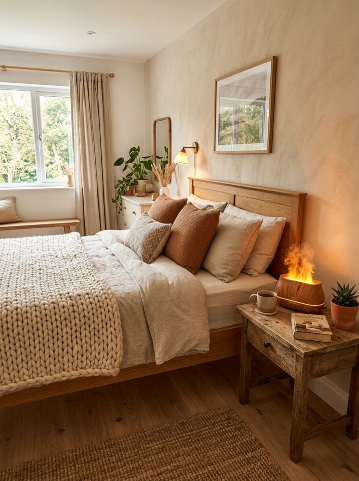 Flame Effect Led Diffuser - 30 bedroom essential oil diffusers