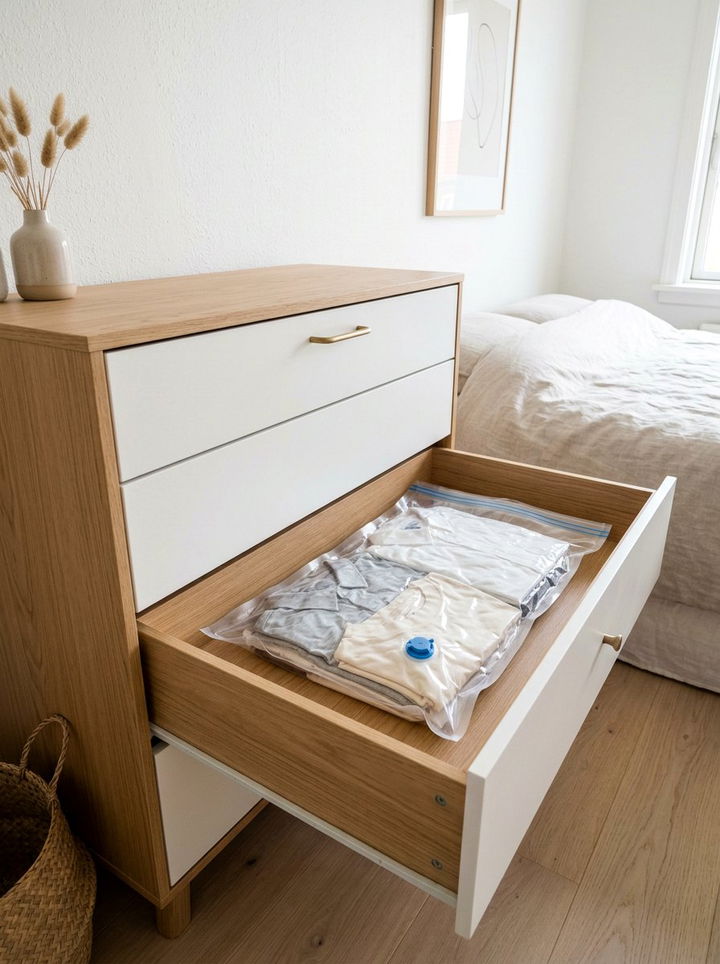 Flat Vacuum Bag Drawer - 30 bedroom vacuum storage bags