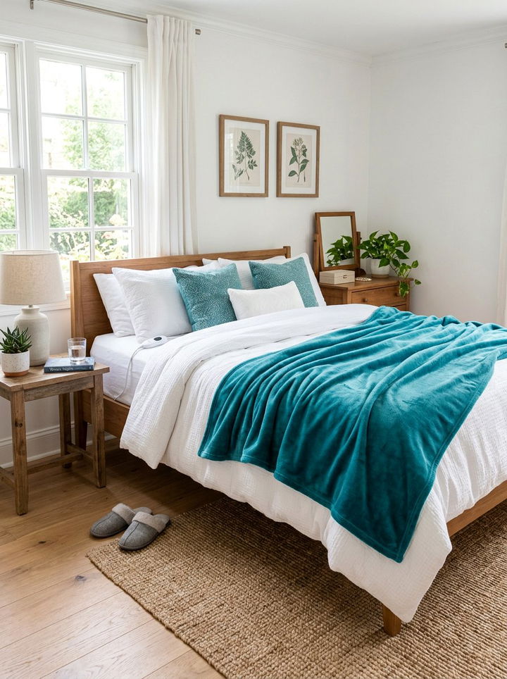 Fleece Heated Throw - 30 bedroom electric blankets