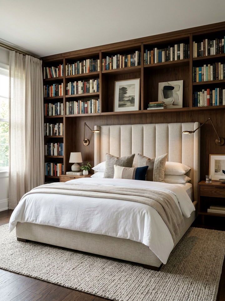 Flexible Reading Sconce - 30 bedroom ambient lighting ideas