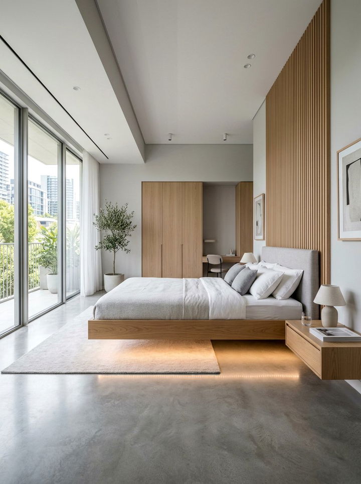 Floating Bed Bedroom - 30 full size bedroom ideas