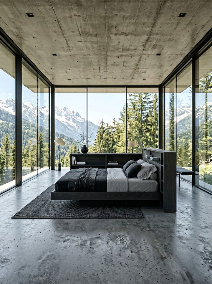 Floating Bed In Middle Of Room - 30 bedroom furniture placement