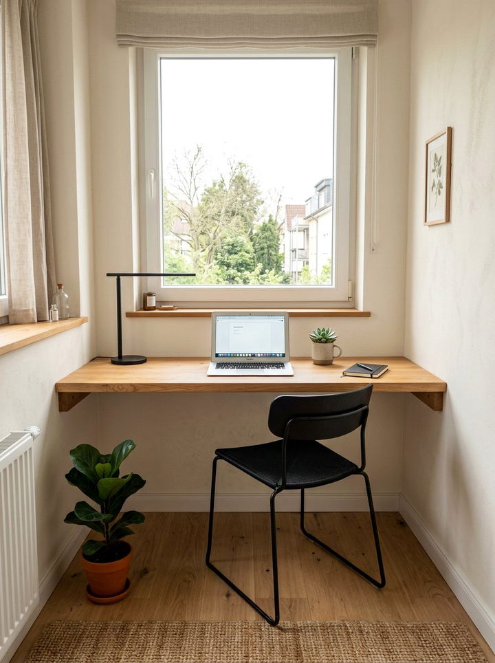 Floating Desk For Small Rooms - 30 small bedroom space storage ideas