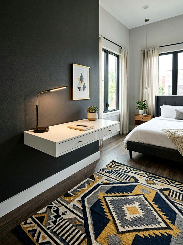 Floating Desk With Drawers - 30 bedroom desk with drawers