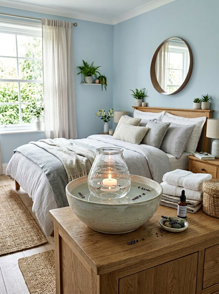 Floating Glass Vase - 30 bedroom candle holders