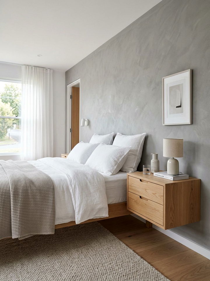 Floating Nightstand With Drawers - 30 bedroom modular furniture ideas