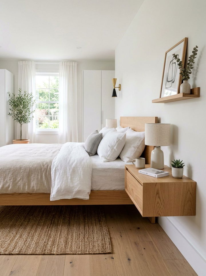 Floating Nightstand - 30 bedroom accessories