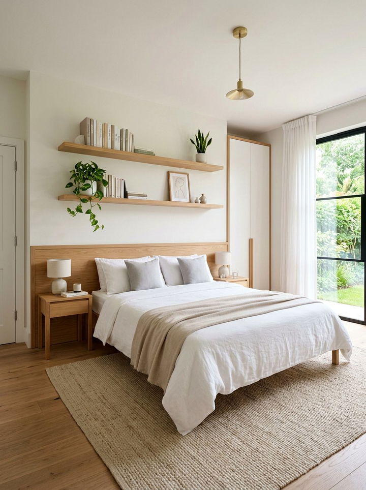 Floating Shelf - 30 bedroom hacks