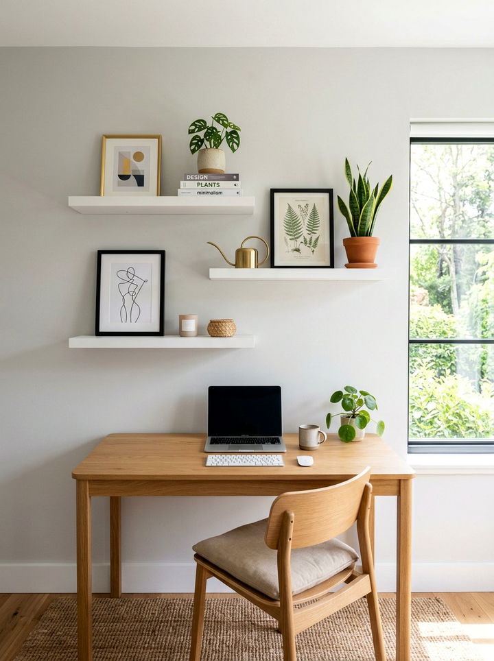 Floating Shelf - 30 bedroom storage ideas