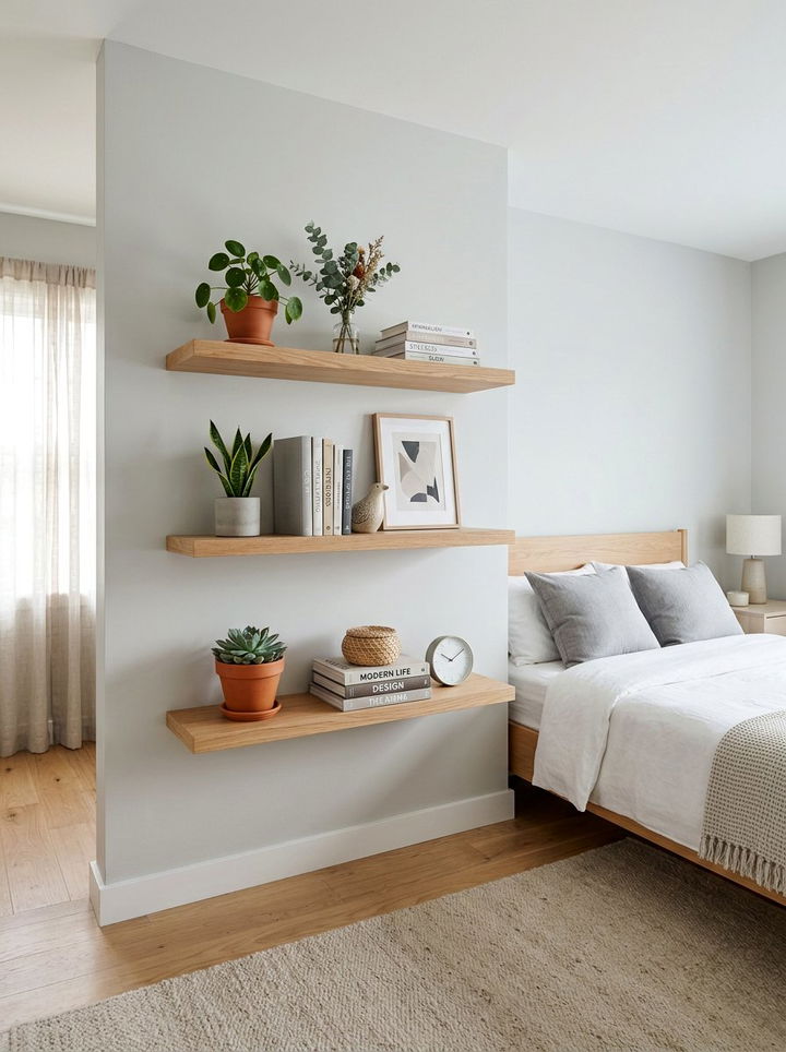 Floating Shelf - 30 bedroom decorative objects