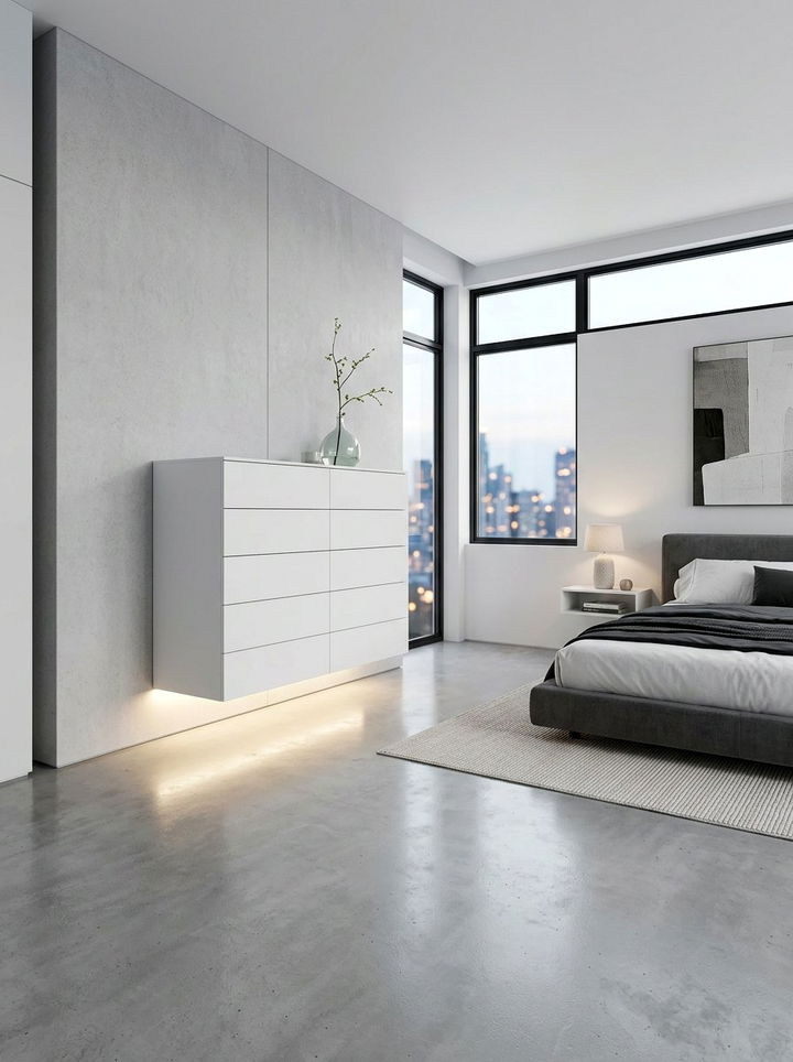 30 Modern Bedroom Tall Dressers for Maximum Vertical Storage
