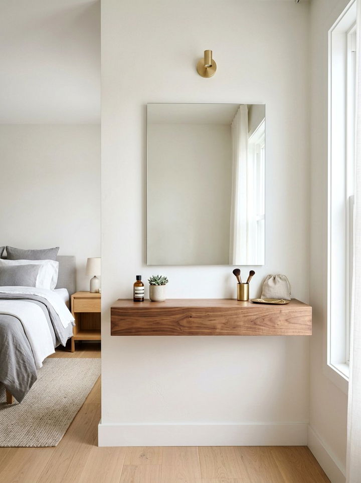 Floating Vanity Mirror - 30 bedroom vanity mirrors