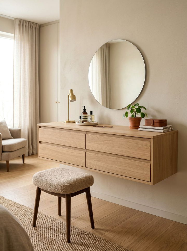 Floating Vanity With Drawers - 30 bedroom floating vanity ideas