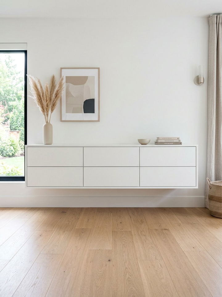 Floating Wall Mounted Dresser - 30 bedroom dressers