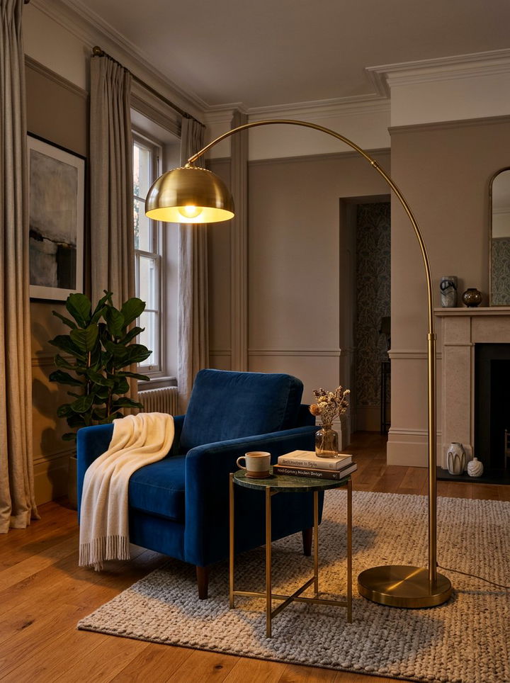 Floor Lamp - 30 bedroom improvement ideas