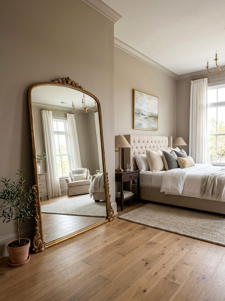 Floor Mirror - 30 bedroom hacks