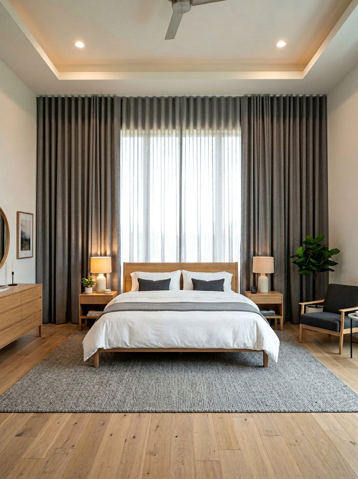 Floor To Ceiling Blackout Curtains - 30 bedroom blackout solutions