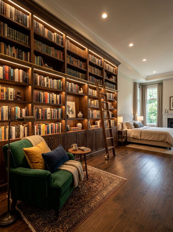 Floor To Ceiling Bookshelf - 30 bedroom bookshelf dividers