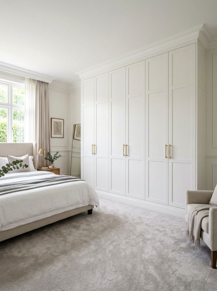 Floor To Ceiling Built In Wardrobe - 30 bedroom storage solutions