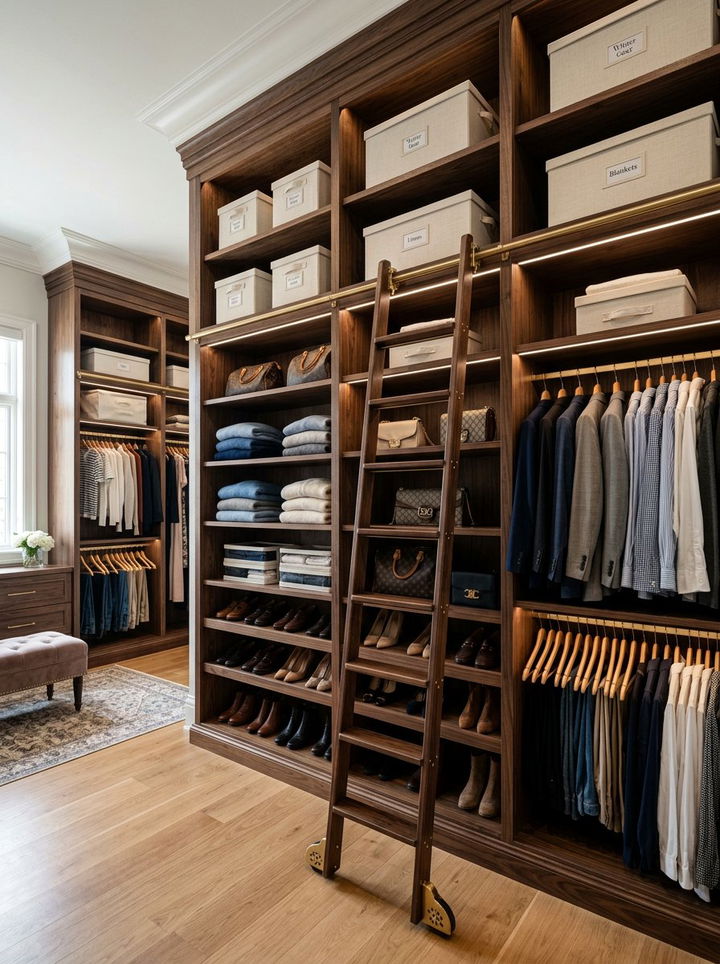 Floor To Ceiling Closet Shelves - 30 bedroom closet shelving ideas