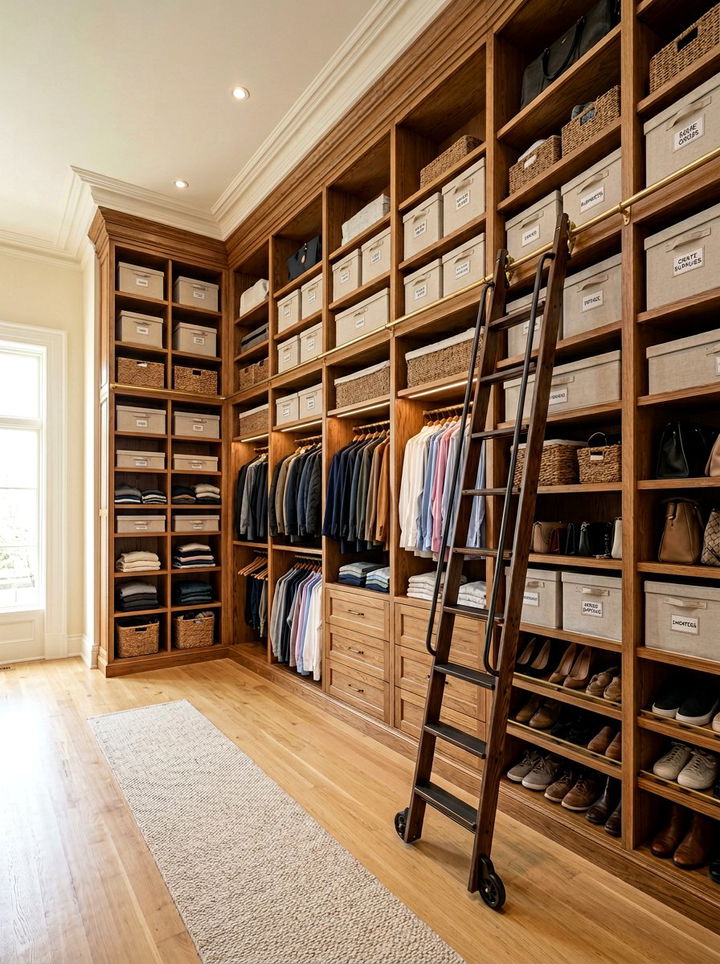 Floor To Ceiling Closet Shelving - 30 bedroom walk-in closet ideas