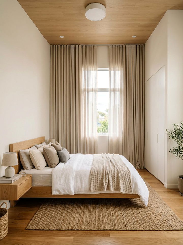 Floor To Ceiling Drapes - 30 bedroom drapes