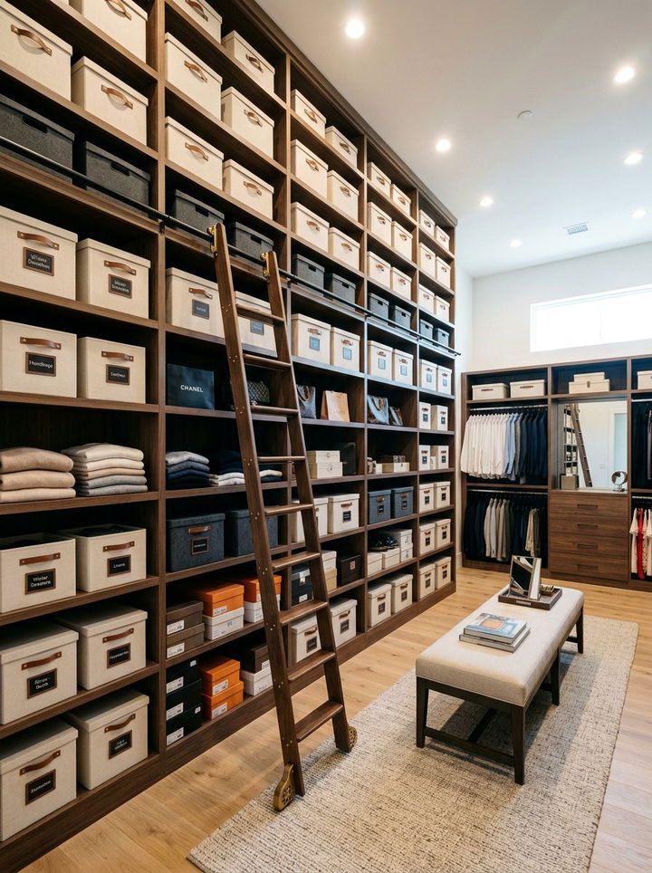 Floor To Ceiling Shelves - 30 bedroom closet organizers